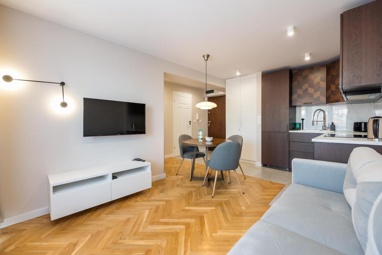 Powisle Chic Apartment Warschau Buitenkant foto